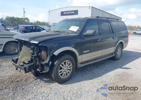 2008 Ford Expedition El Eddie Bauer/King Ranch из США, поврежденный, VIN 1FMFK17578LA87073